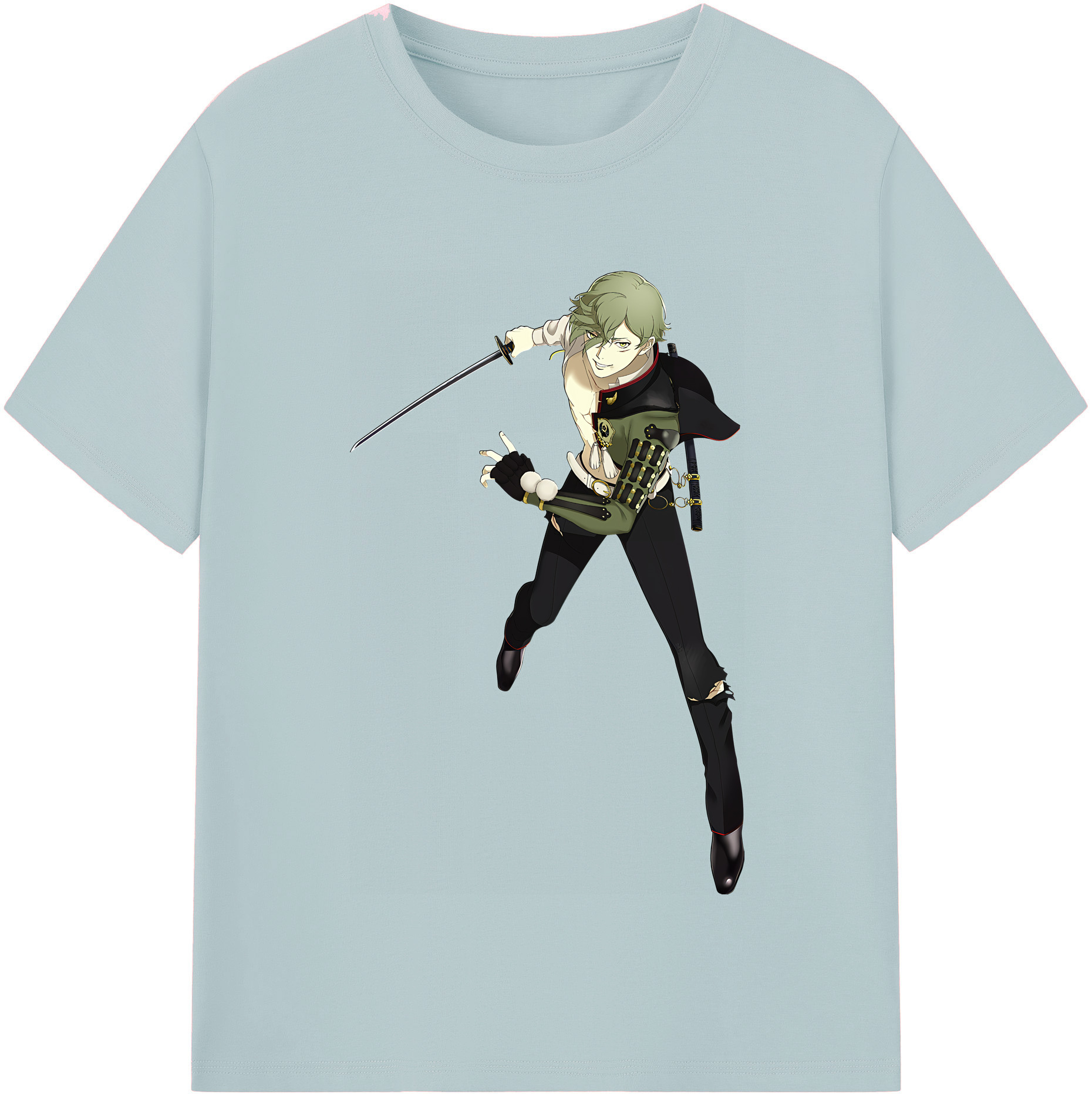 （画像用） 刀剣乱舞 Touken Ranbu 綿100％半袖Tシャツ（フロントプリント）
